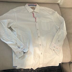 Men’s Tommy Bahama White Dress Shirt